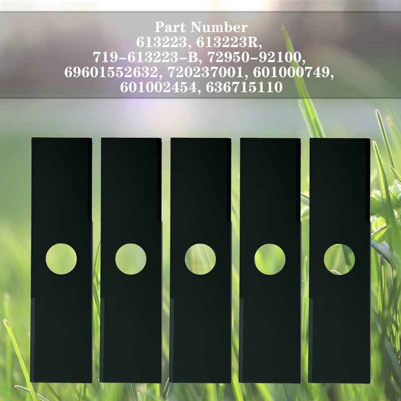 GARDAUTO (5 Pack) 8" Edger Blades 1 Inch Center Hole Replace Craftsman SPM209366513 Green Machine 237001 Ryobi 613223 Echo 720237001 Blades for Edger
