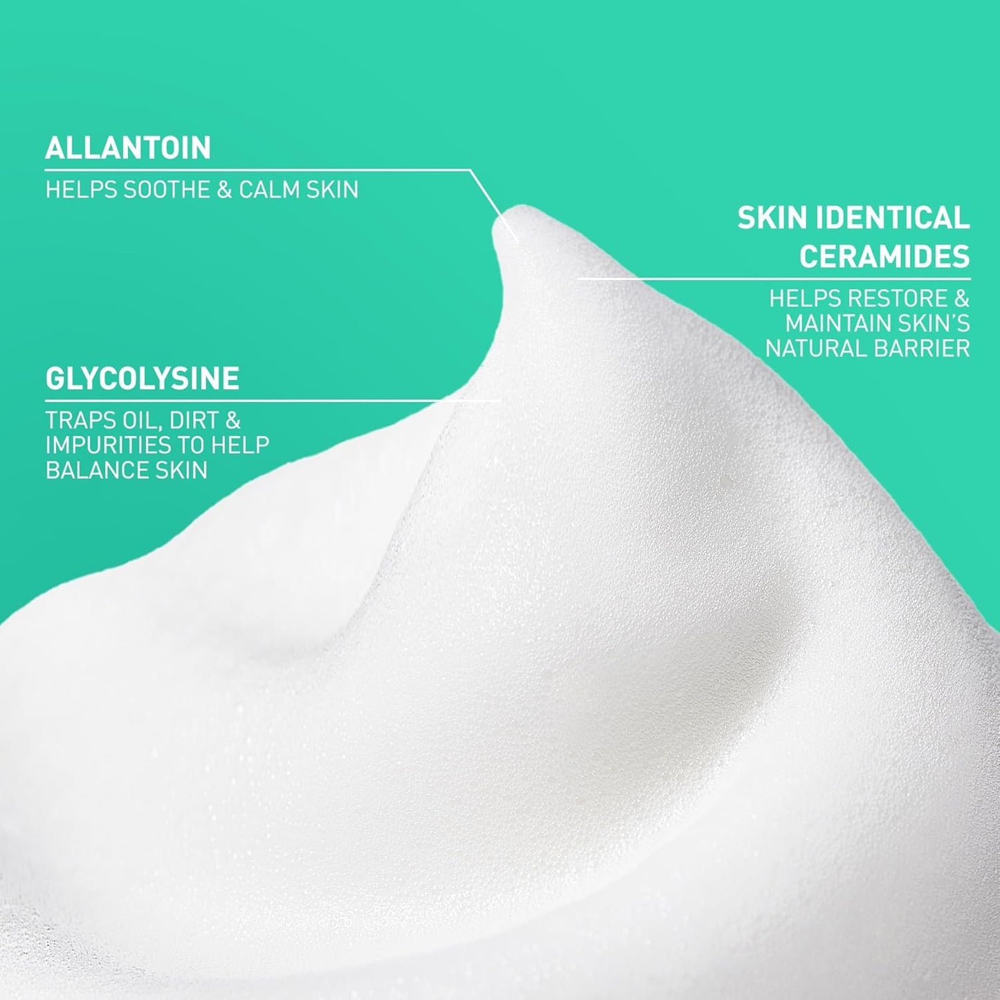CeraVe Balancing Air Foam Face Wash - Foaming Cleanser for Combination Skin | 8oz, Fragrance-Free, Non-Comedogenic