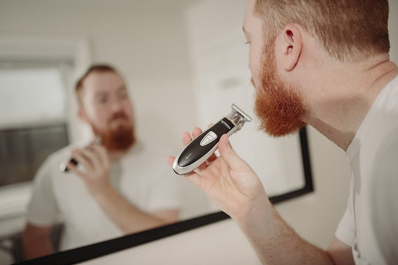 Supreme Trimmer T Shaper | Professional Barber Trimmer Hair Clippers for Men (90 Min Run Time) Cordless Hair Trimmer Zero Gapped Liner Beard Trimmer | ST5210 Silver