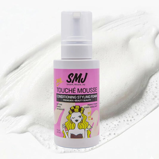Curl Defining Foam - 360° Touché Mousse for Frizz Control & Flexible Hold | Ideal for Natural Hair, Braids & Protective Styles | 8 FL OZ
