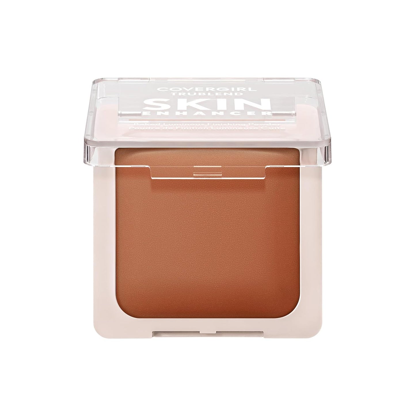 COVERGIRL TruBlend Skin Enhancer - Baked Luminous Face Powder with Hyaluronic Acid & White Rose Extract | 520 Cinnamon Roll