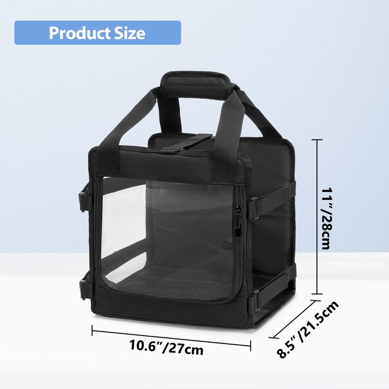 Trunab Carrying Case Compatible with Anker SOLIX C1000 / C1000 Gen2, Portable Power Station Bag with Anti-Scratch and Anti-Slip Bottom