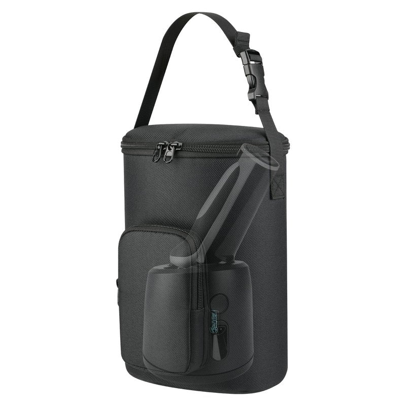 Beautyflier Carrying Bag for Braun Series 7 7075cc Electric Razor, Portable Travel Case for Electric Razor, Charger, and Other Accessories, Durable Storage Bag with Hand Strap (Bag Only)