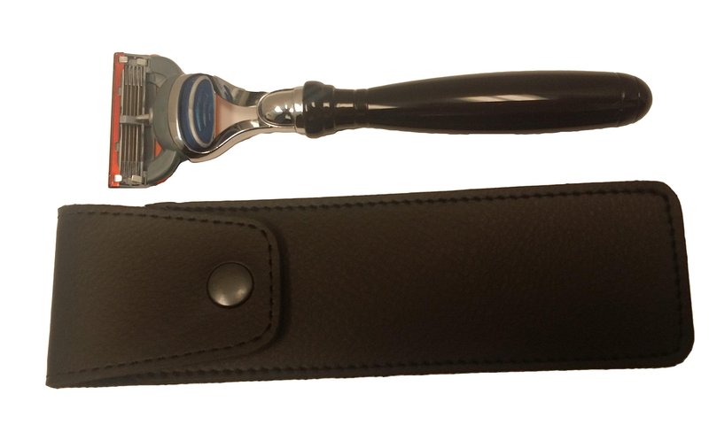 G.B.S Durable Leather Case for Straight Razor