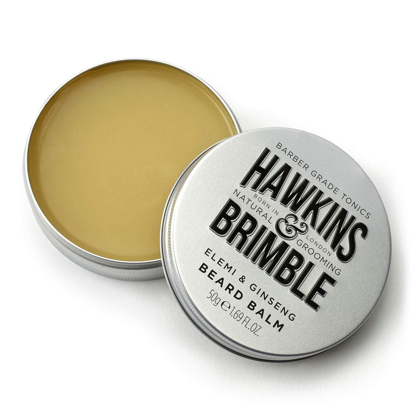 Hawkins & Brimble Beard Balm 50g - Conditioning & Styling Balm for Softening, Smoothing and Supporting Beard Growth with Elemi and Ginseng in the Signature Scent