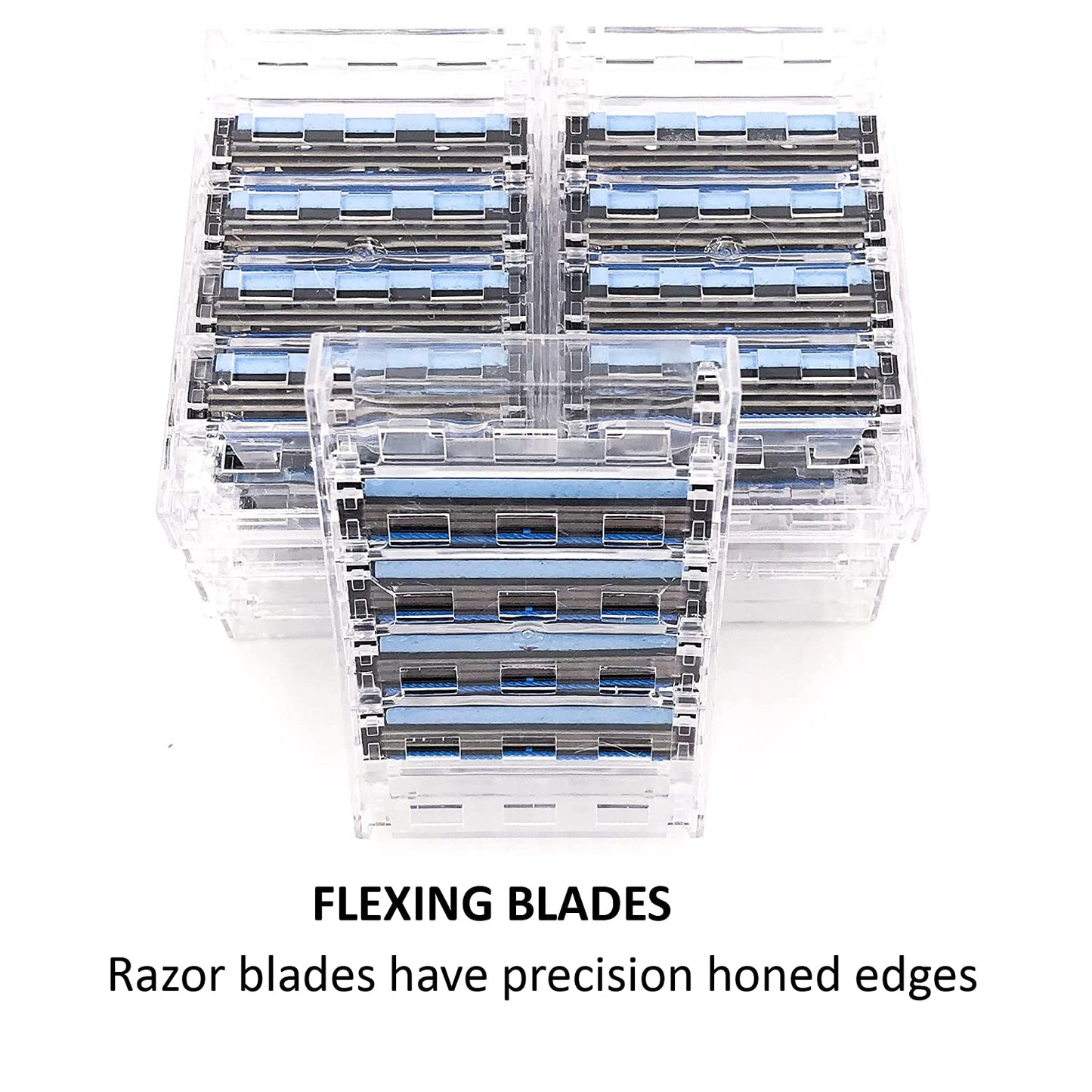 Gillette Sensor Compatible Triple Blade Razor - Heavyweight Pivot Head | Includes 41 Blades for a Smooth, Close Shave