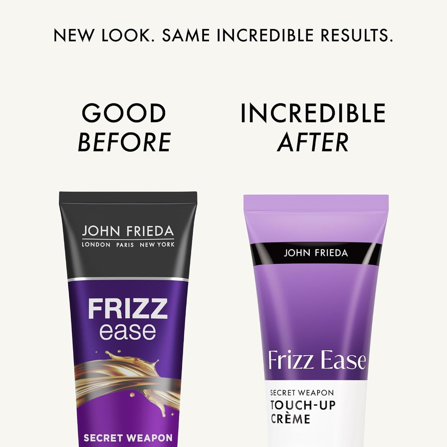 Frizz Ease Touch-Up Cream - Anti-Frizz Smoothing Cream with Avocado Oil | 4 fl oz for Frizzy Hair