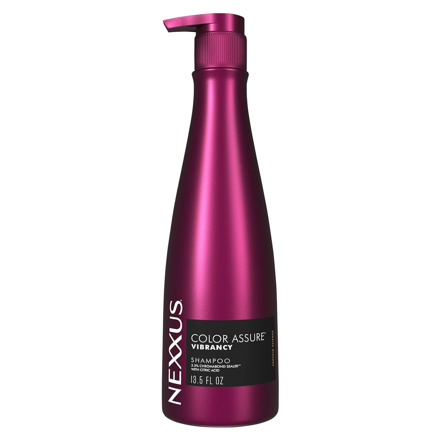 Nexxus Color Assure Shampoo - Vibrant Color Protection for Treated Hair | 33.8 oz with Chromabond Sealer & Citric Acid
