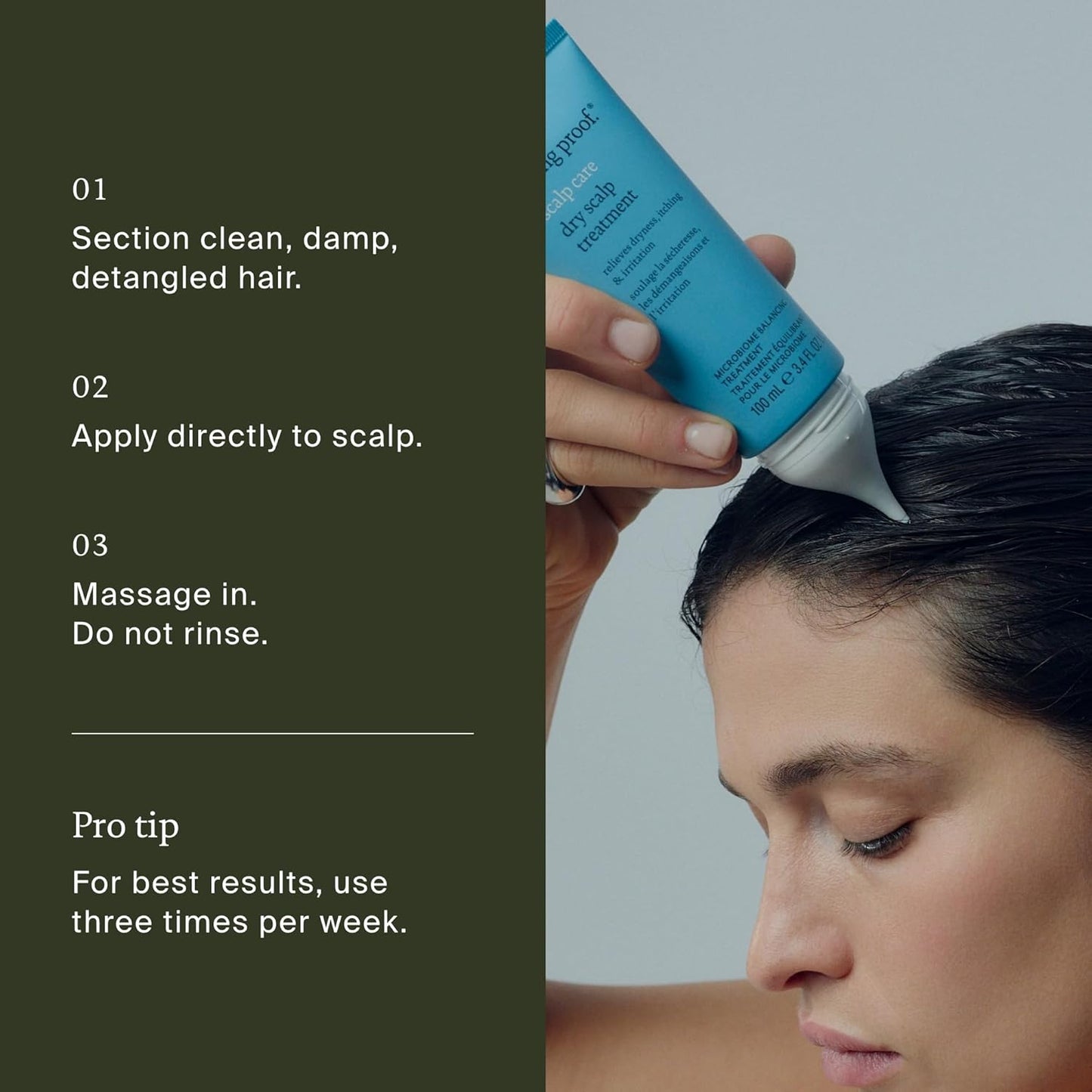 Living Proof Scalp Care Dry Scalp Treatment - Lightweight Hydrating Formula | Soothes Itching & Flaking, 3.4 oz