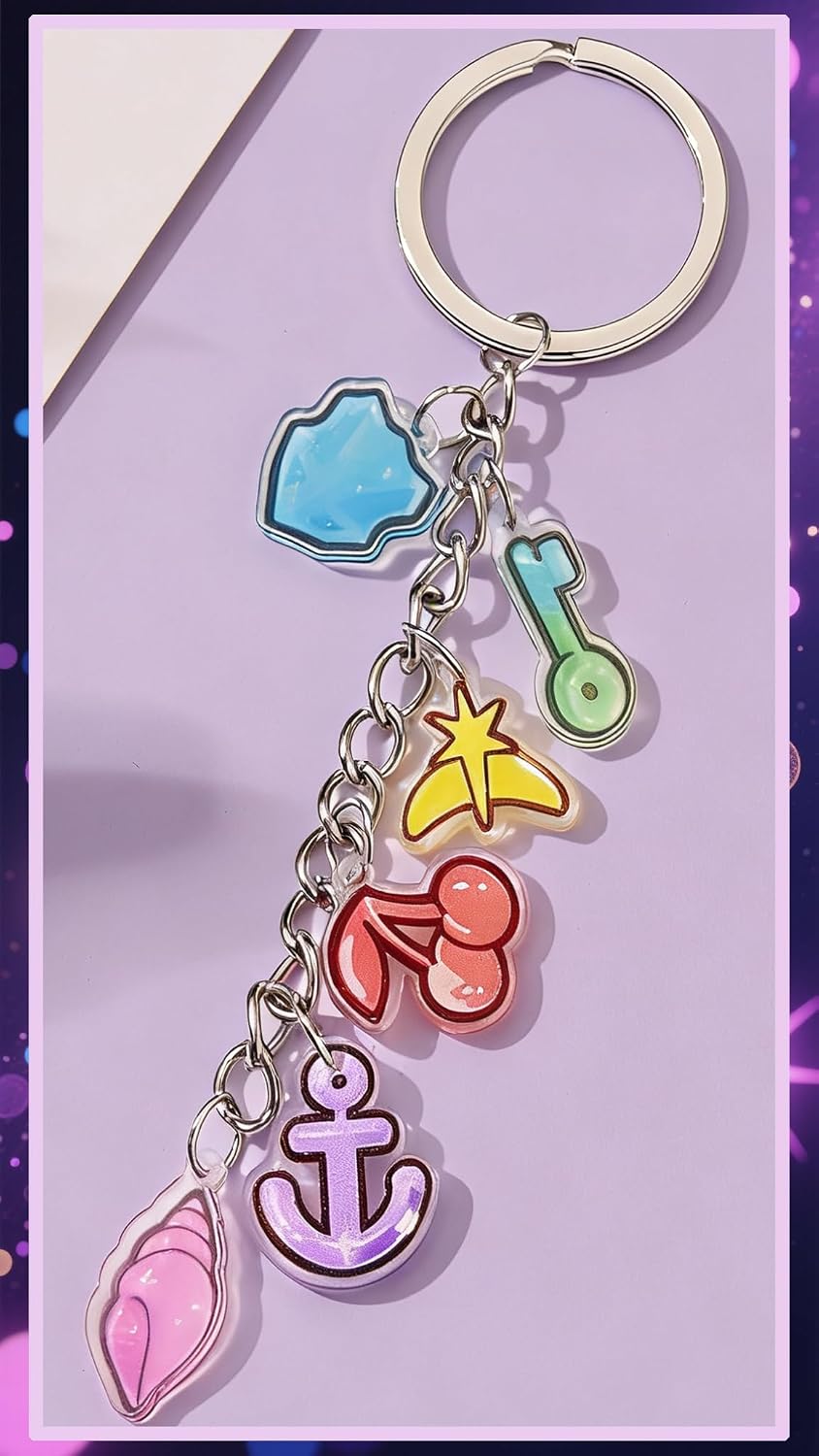 Keychain Merch Set - Katseye Inspired Accessories with Temporary Tattoos | Perfect Gifts for Teens & Fans