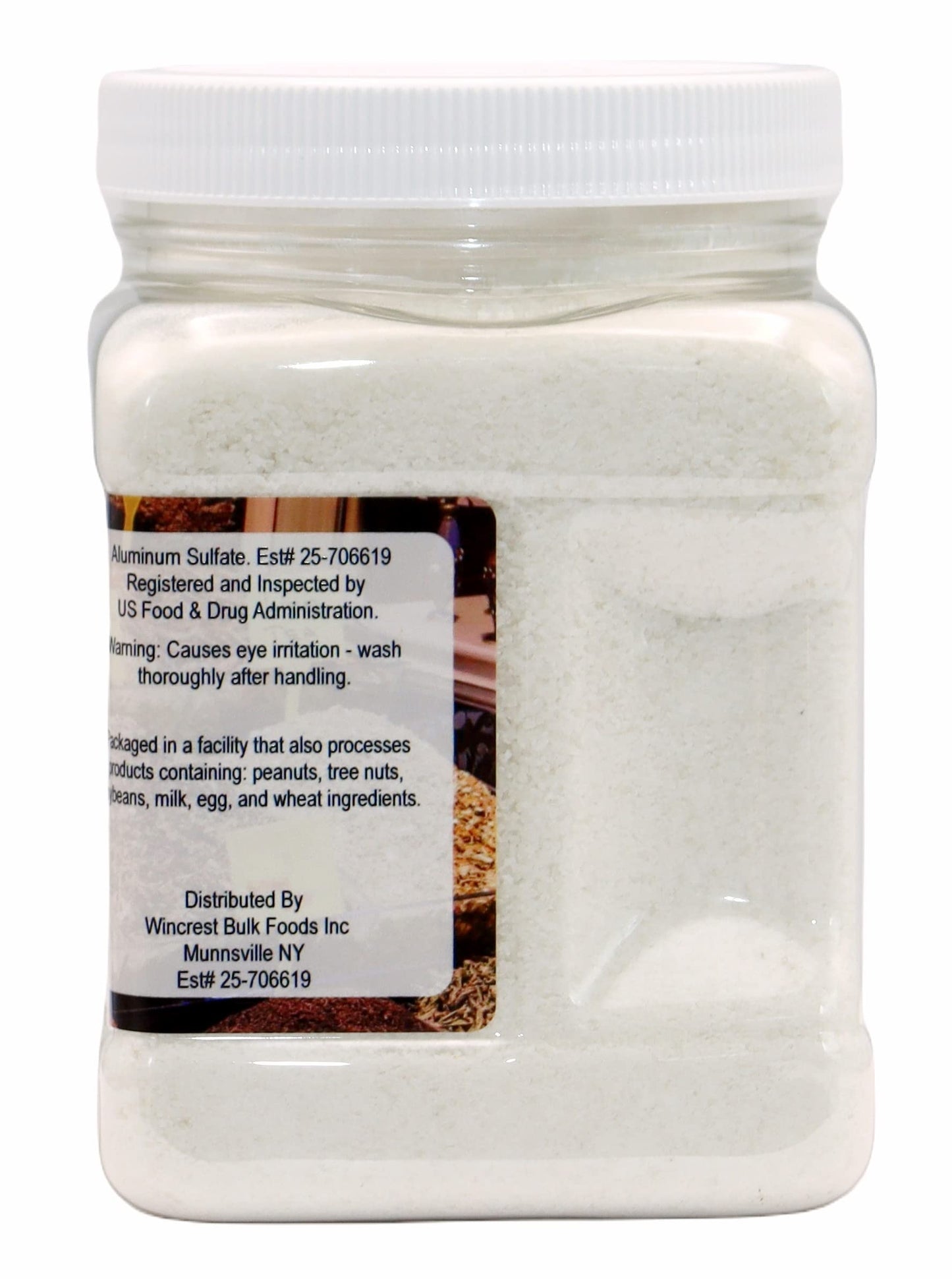 Alum Powder - Food Grade - 2 Lb Container