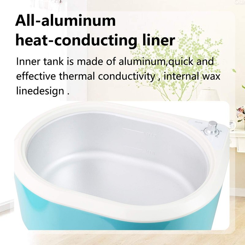 New Paraffin Wax Machine for Hand and Feet，Paraffin Bath Upgrade Spa Wax for Smoothens and Softens Dry Skin Quick Heating Paraffin Wax Warmer（Blue）