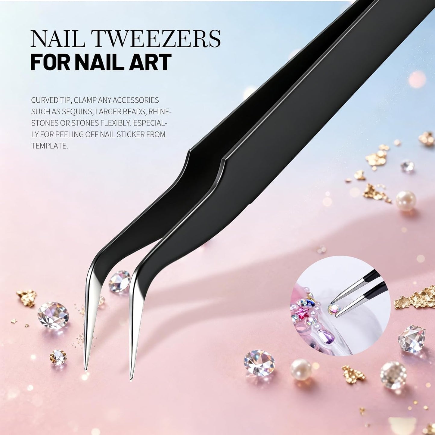 Nail Art Tools Set - Professional Brushes & Stand for Creative Nail Design | Includes Liner, Dotting Tool & Holder