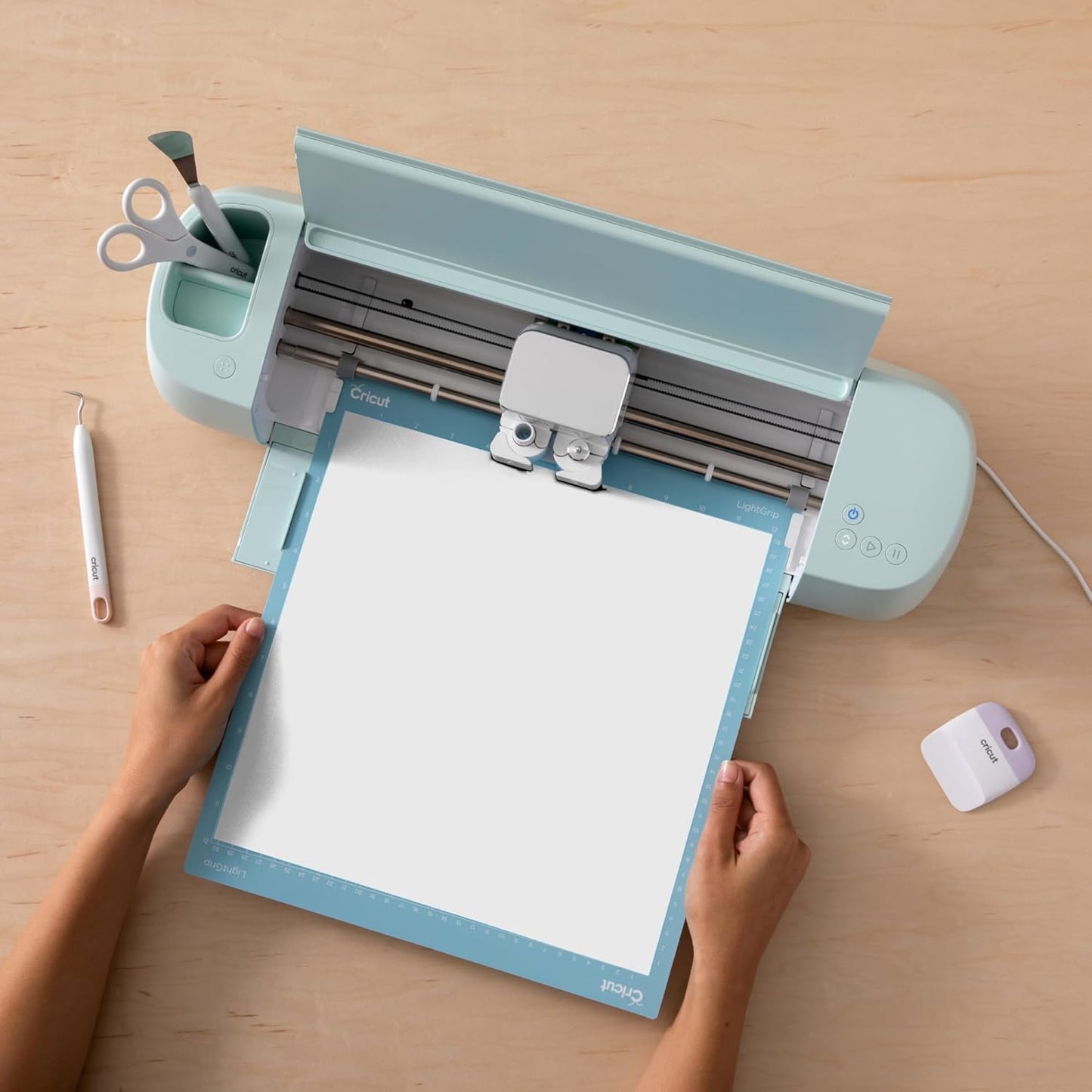 Cricut® Permanent Vinyl Roll - White Crafting Material for DIY Projects | 12 in x 10 ft