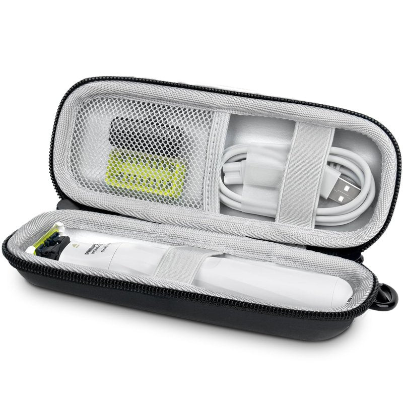 KXOYJAD Case Compatible with OneBlade Intimate Pubic & Personal Body Groomer, Protective Carrying Bag for QP1924/70 Trimmer