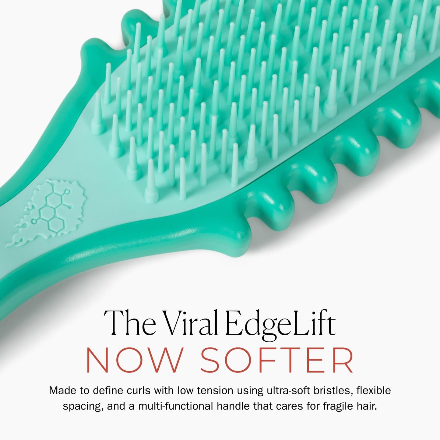 Bounce Curl Slick-Flex Define EdgeLift Brush, Teal