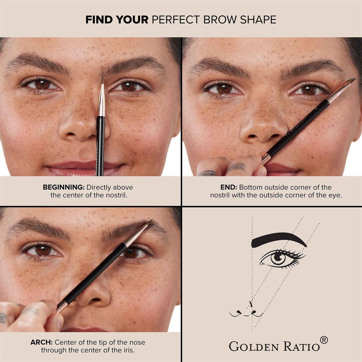 Anastasia Beverly Hills Perfect Brow Pencil - Dual-Ended Eyebrow Pencil with Spoolie Brush, Full-Pigment Powder-Like Formula for Natural-Looking Defined Brows - Auburn
