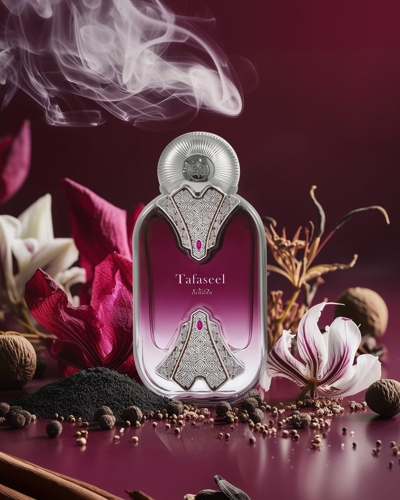 Nabeel Tafaseel - Arabian Perfume Unisex | Luxurious Incense & Oud Scent - 3.3oz Travel Spray