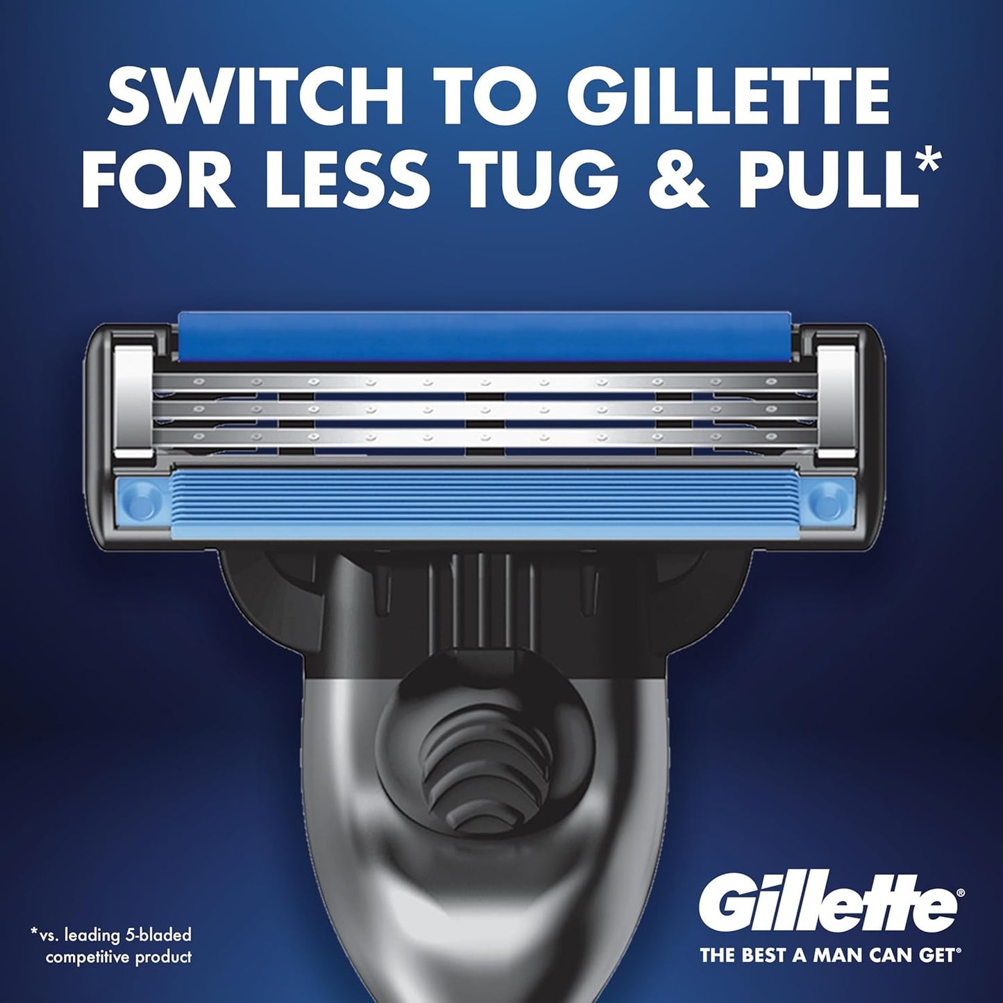 Gillette Mach3 Turbo Razor Blade Refills - 17 Count for a Smooth Shave