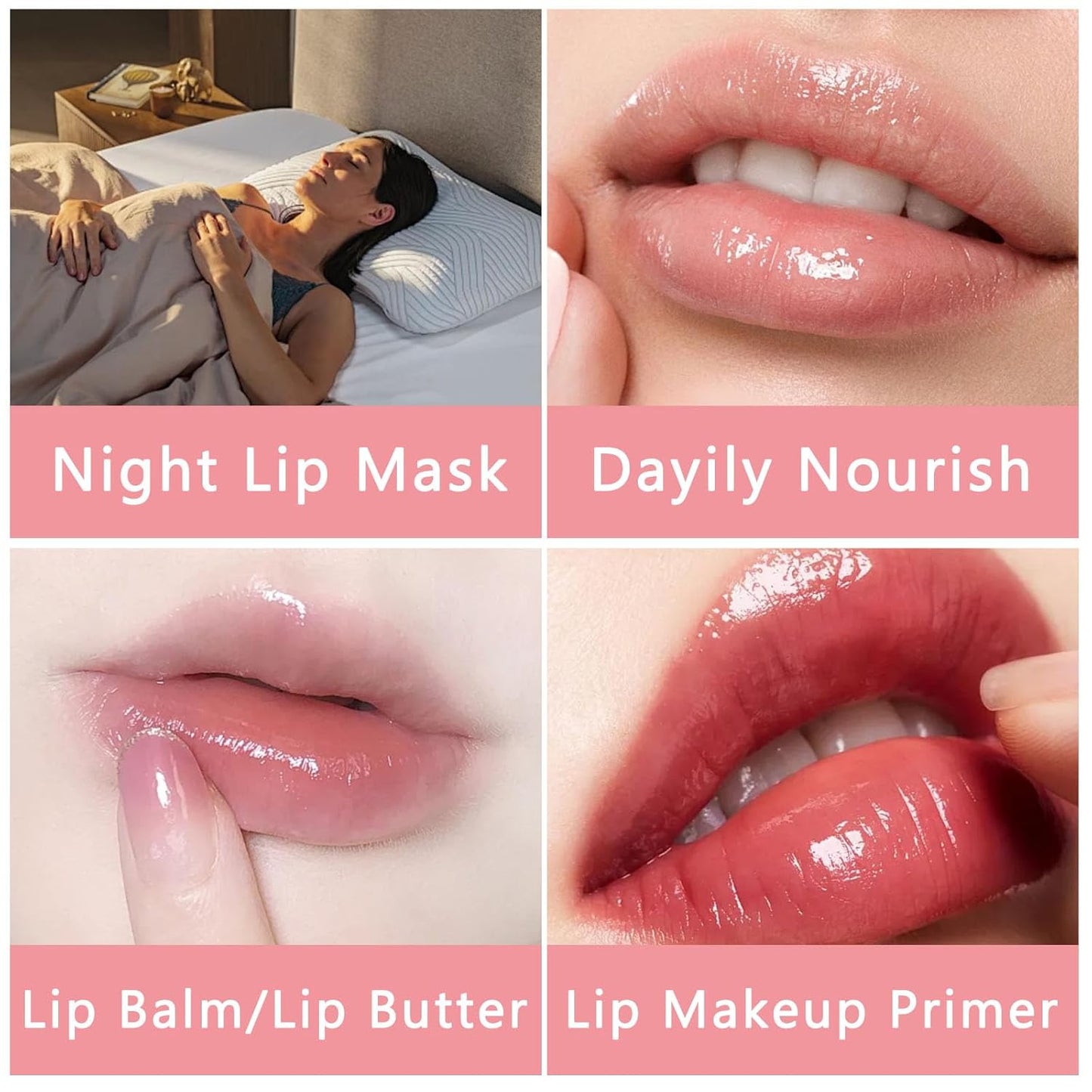 O'CHEAL Lip Gloss - Hydrating Tinted Lip Balm for Women | Lightweight, Plumping, Non-Sticky, Long-Lasting (Light Brown)