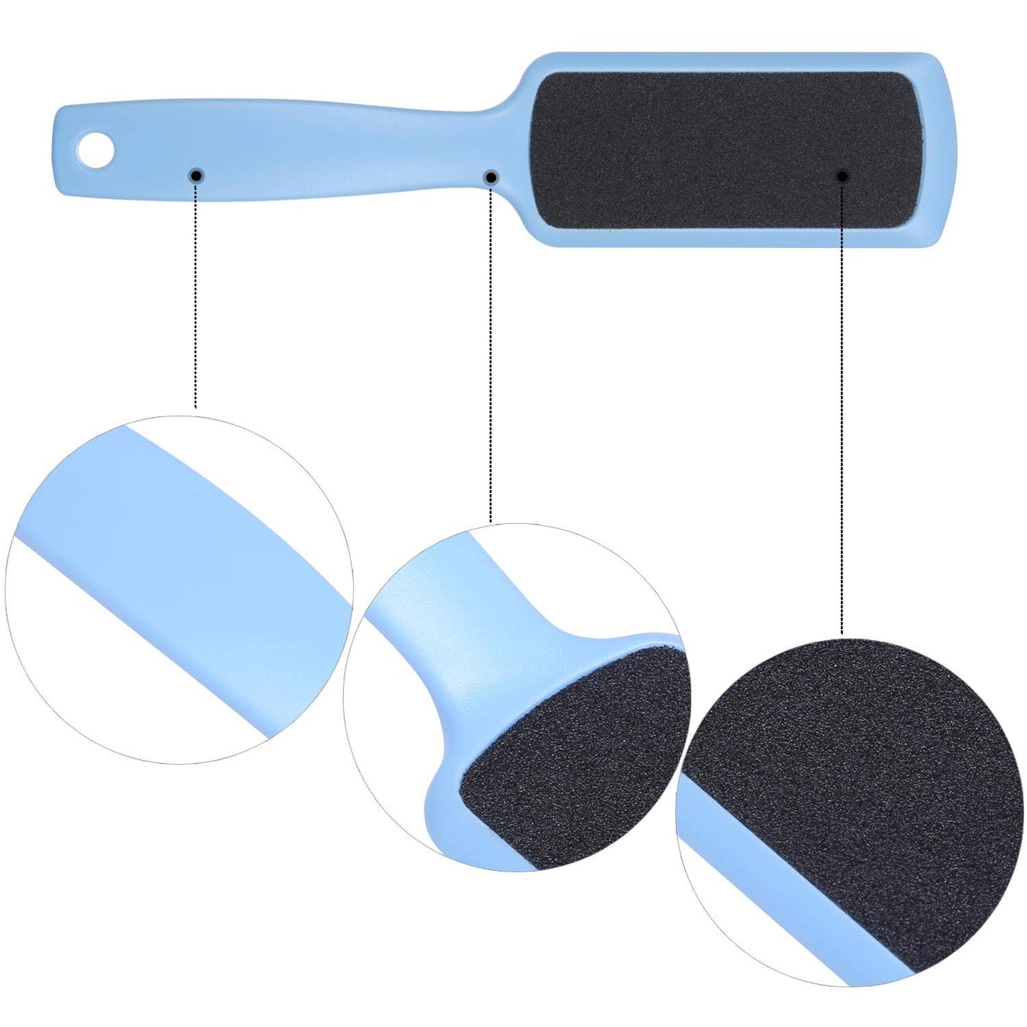 6 Pcs Pedicure Foot File Callus Remover with Double Sided Foot Rasp for Dead Skin Foot Scrubber for Feet