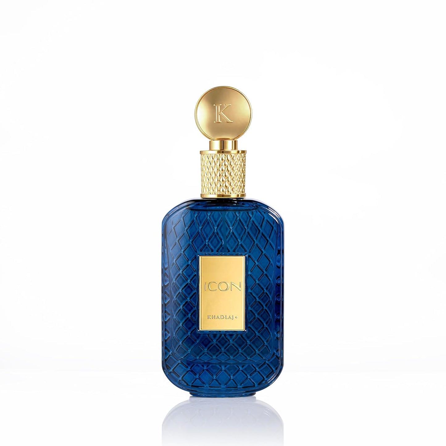 Khadlaj Icon Eau de Parfum Spray for Men - Long-Lasting Citrus & Woody Fragrance | 3.4 Ounce (100 ml)