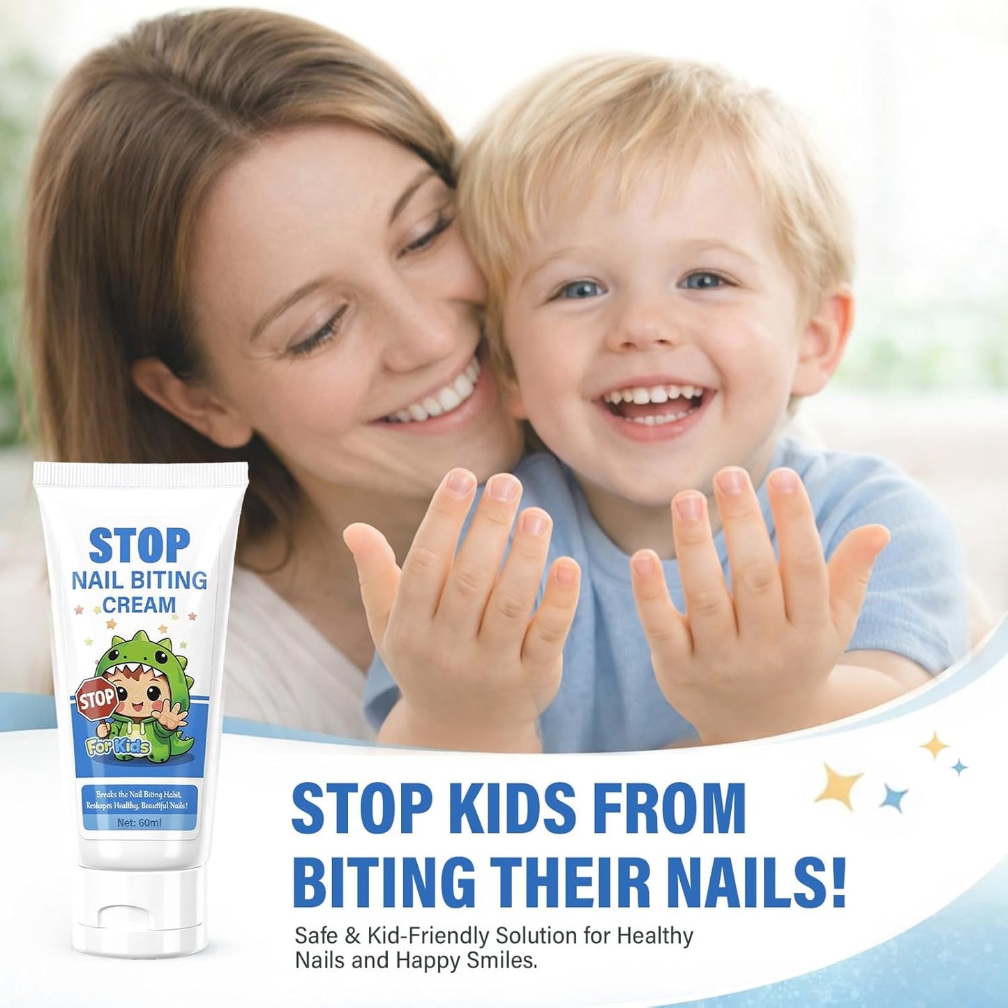 Nail Biting Treatment for Kids - Stop Nail Biting & Thumb Sucking Deterrent | Long-Lasting Bitter Taste, Safe Ingredients