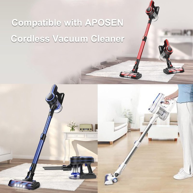 FGIEU Vacuum Charger Compatible with APOSEN H120 H250 H251 H10 H10S H11 H11S H21 H21S H150 Cordless Vacuum Replacement for APOSEN Handheld Stick Vacuum Power Cord.