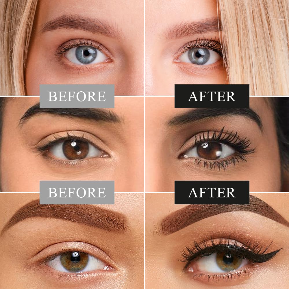 Waterproof Fibre Mascara, 2026 New Tubular Eyelash Primer Mascara, Long-lasting Curling Mascara, Natural and Non-smudge (1PC)
