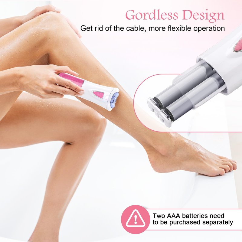 Glabrskise Skin Epilator, 2026 New Glabrskise Skin Hair Remover for Women with LED, Smooth Glide for Women Facial Hair, Glabrskise Skin epilator for face/Lip/Arm/Bikini Area/Leg/Armpit