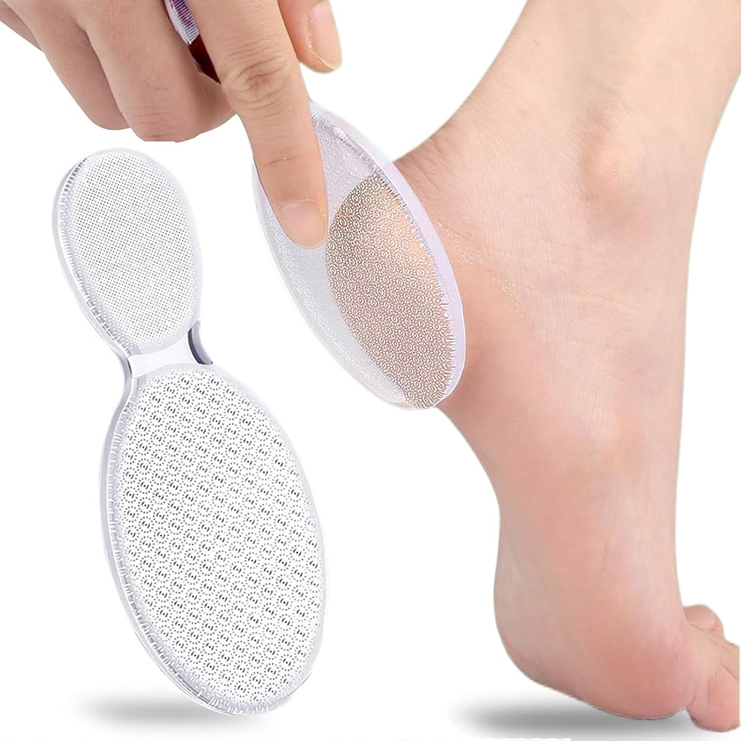 Nano Foot File - Callus Remover & Scrubber Tool for Dead Skin | Portable Pedicure Solution for Wet & Dry Feet