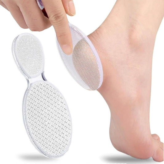 Nano Foot File - Callus Remover & Scrubber Tool for Dead Skin | Portable Pedicure Solution for Wet & Dry Feet