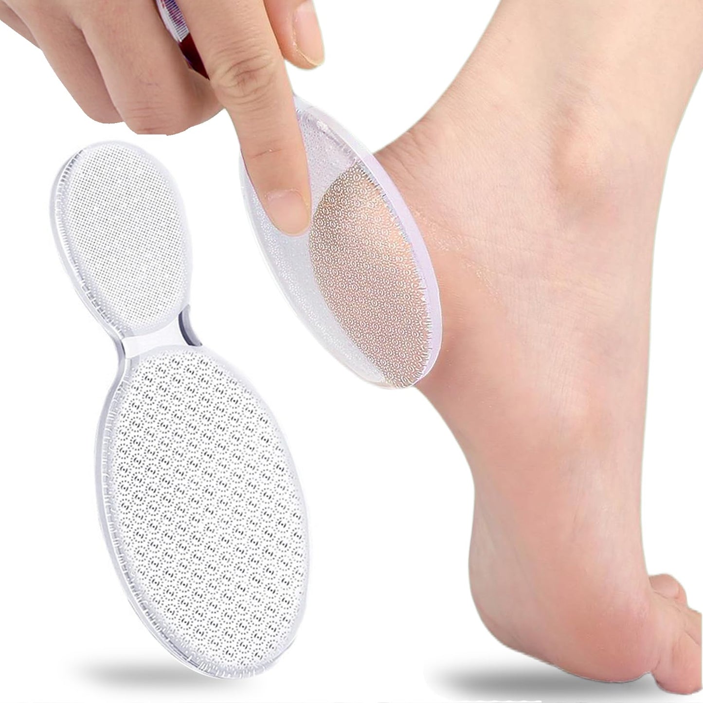 Nano Foot File, Foot Scrubber Callus Remover, Foot Care Pedicure Tool, Foot File with Nano-Level Grinding Points, Portable Foot Scrubber for Dead Skin Removal, Cracking, Wet and Dry Feet