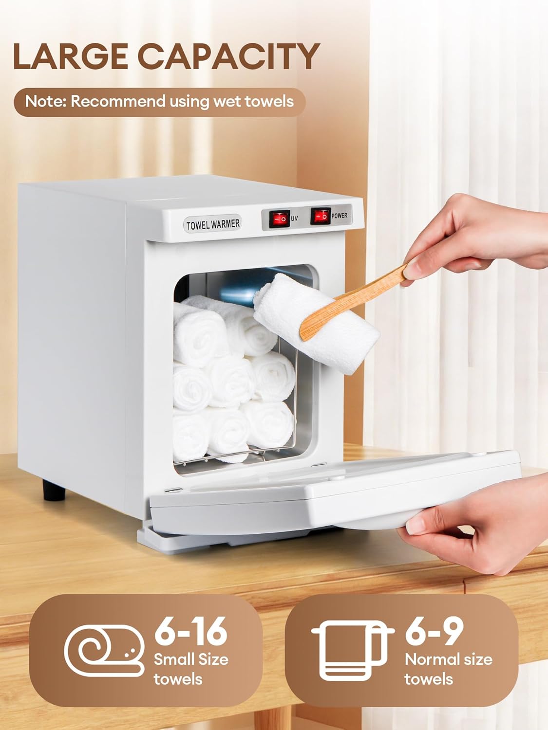 Hot Towel Warmer - 5L Esthetician Heating Machine for Hand & Face | Ideal for Spa & Home Use