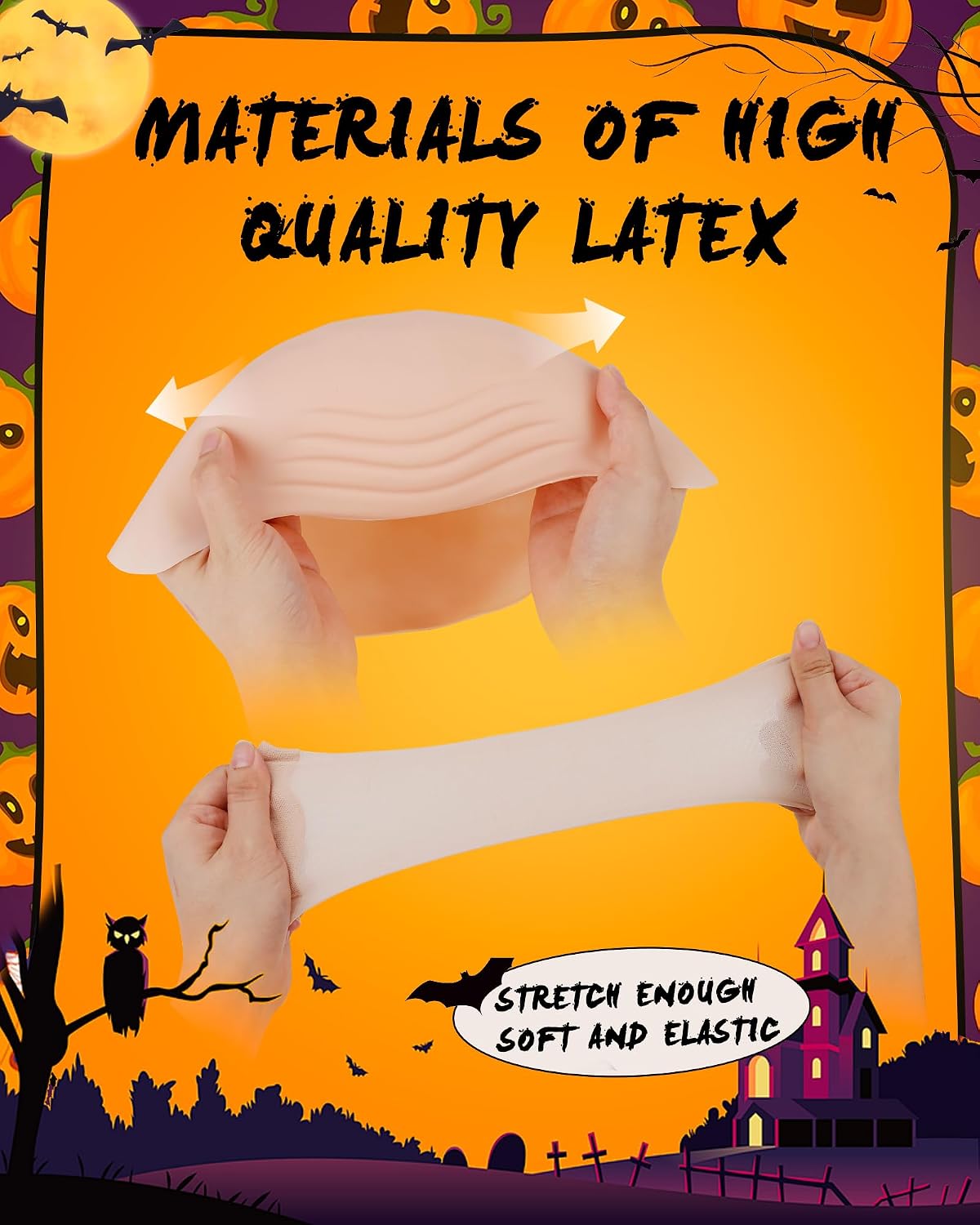 Latex Bald Cap Set - 2-Pack Wig Caps for Adults | Cosplay & Halloween Costume Accessories