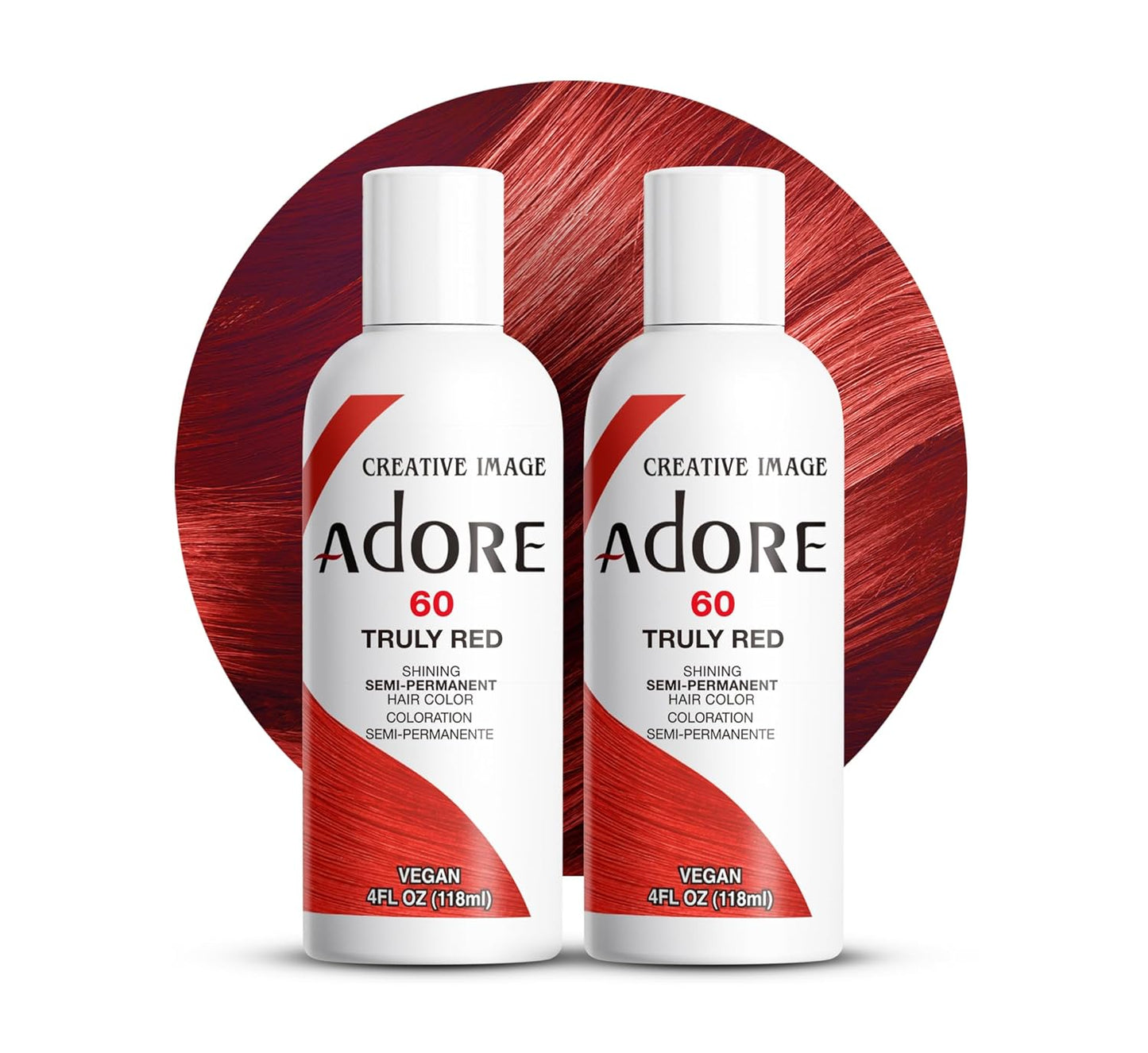 Adore Semi Permanent Hair Color - Mystic Grey | Vegan, Ammonia-Free Hair Dye | 4 Fl Oz