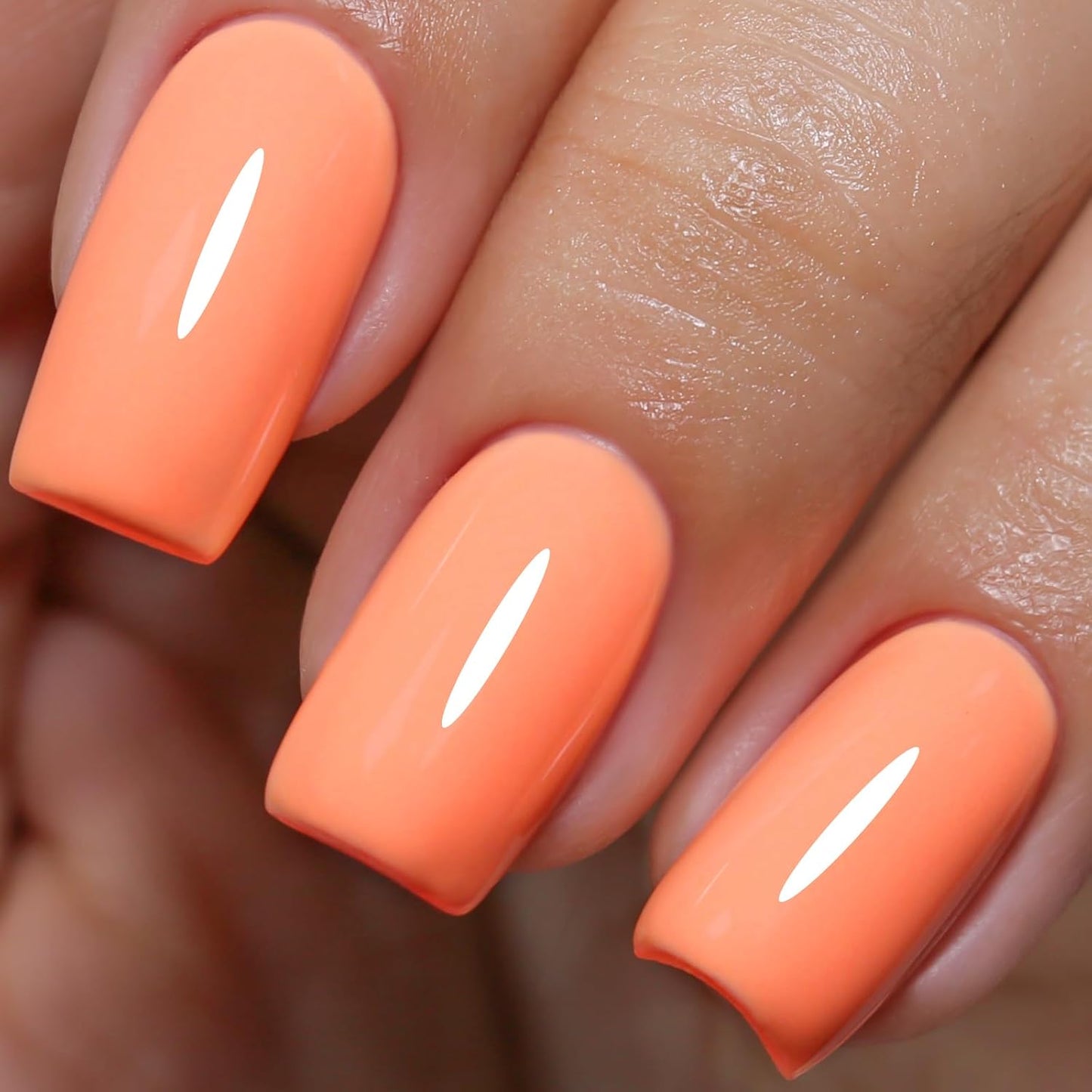 Coral Gel Nail Polish - UV/LED Soak Off Formula for Spring & Summer | 0.5 Fl Oz DIY Nail Art