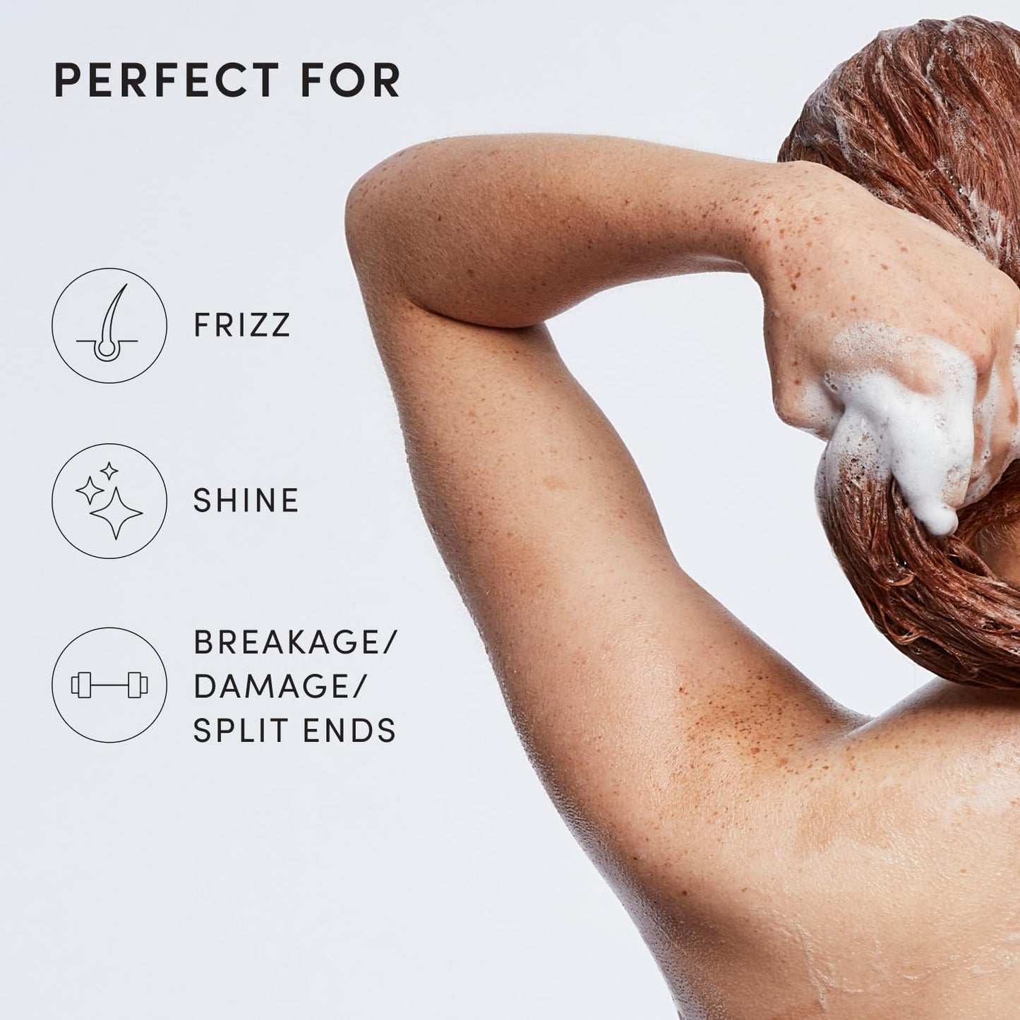 OUAI Medium Hair Shampoo - Hydrating Shampoo for Color Treated Hair & Dry Scalp - Nourishes, Strengthens, Reduces Breakage & Adds Shine - Coconut Oil, Babassu, Keratin - Sulfate Free, Refill 32 Oz