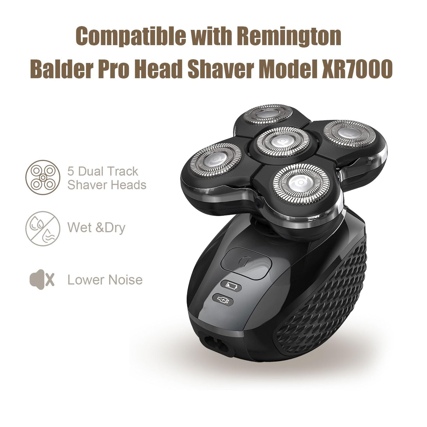 Head Shaver Replacement Blades Compatible with Remington Balder Pro Head Shaver Model XR7000,Precision Electric Shaving for Bald Men. (2packs)