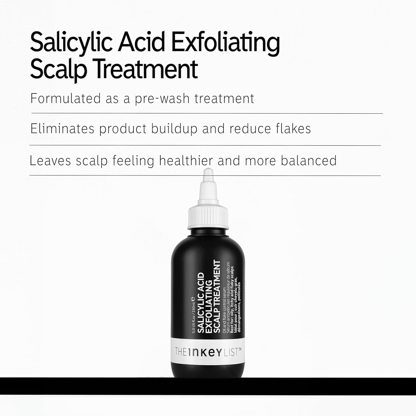 Salicylic Acid Exfoliating Scalp Treatment - Hydrating Oil & Moisturizing Scrub | 5 Fl Oz, All Hair Types