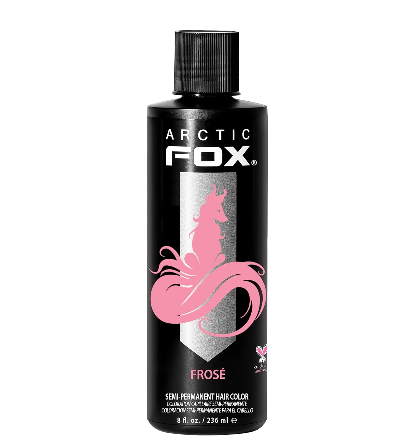 Arctic Fox Semi-Permanent Hair Dye - Vibrant Purple AF Color | Vegan, Ammonia-Free, 4 Fl Oz
