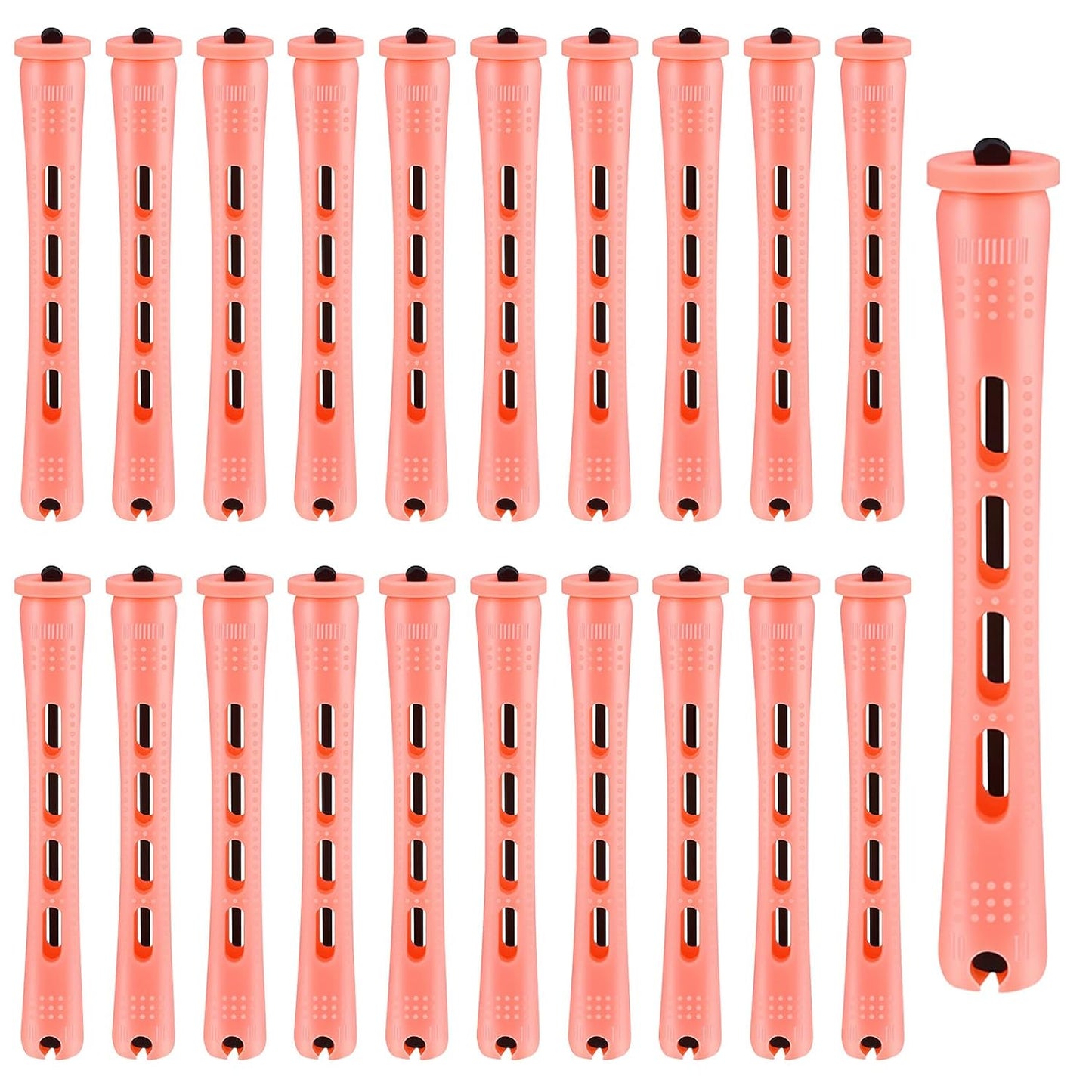 60 Pcs Perm Rods - Cold Wave Curling Rollers for Long & Short Hair | DIY Hairdressing Tool (0.28 x 3.22 Inches)