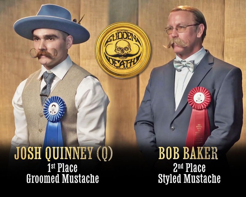 Moustache Care Gift Set by Vintage Grooming Co. | Death Grip & Sudden Death Mustache Wax & Comb Kit