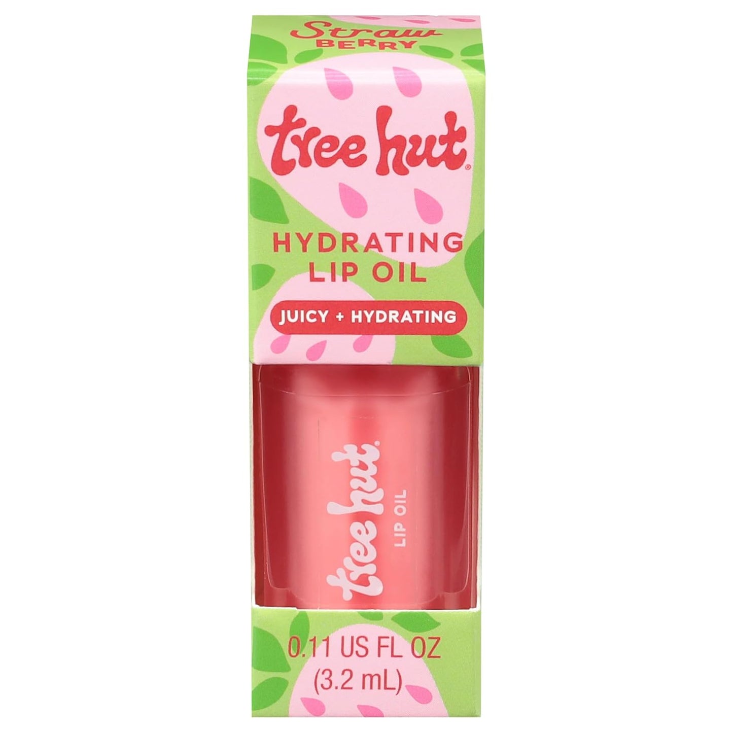 Tree Hut Cinnamon Dolce Lip Oil - Hydrating Sheer Nude Gloss | Non-Sticky Moisturizing Formula, 0.11 fl oz