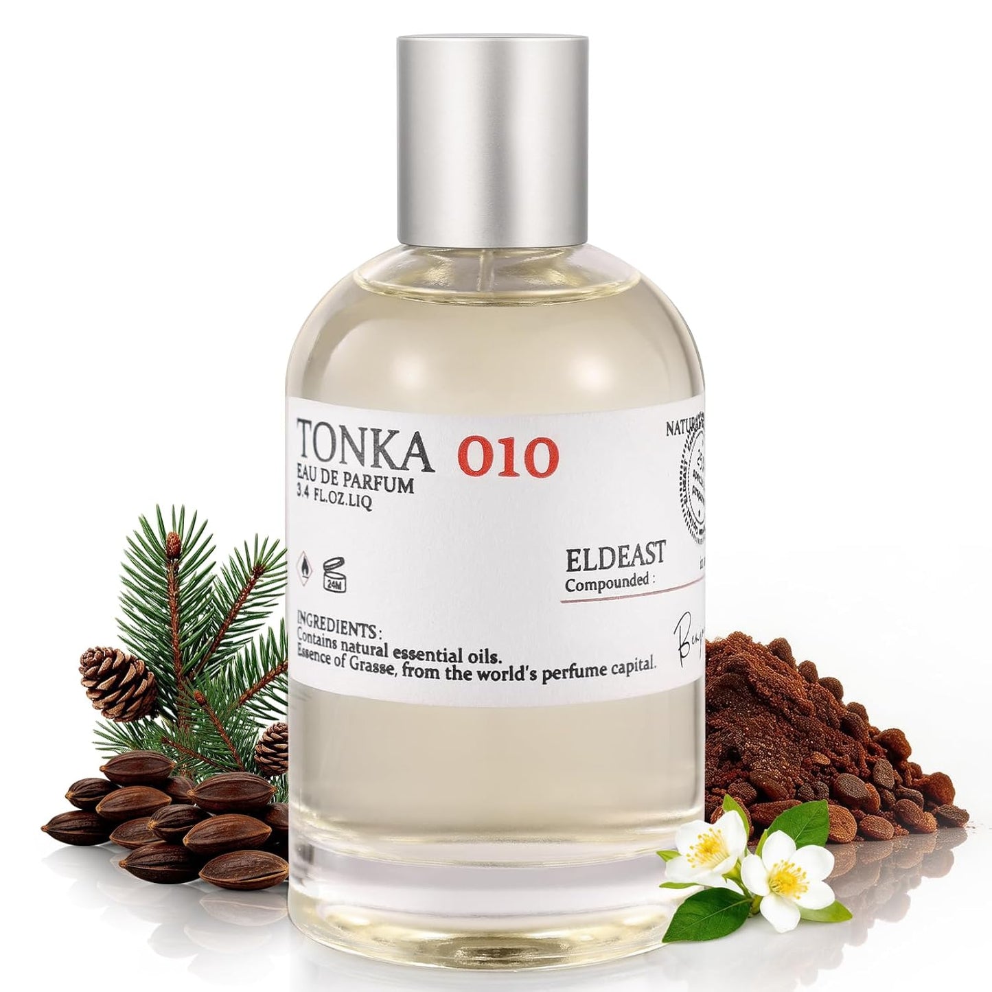 Matcha 012 Perfume - Unisex Oriental Fragrance with Matcha Tea, Fig & Cedar | 3.4 oz / 100 ml