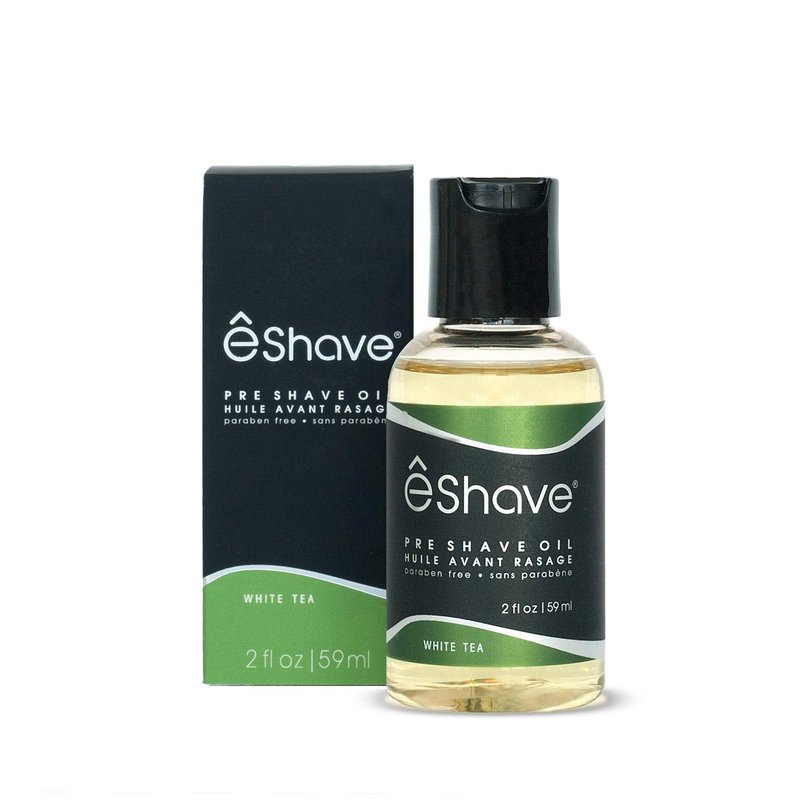 eShave Pre Shave oil for men- protects from shaving irritation and razor burn- for smoothest shave and silky skin- All Natural Shaving oil 2 oz