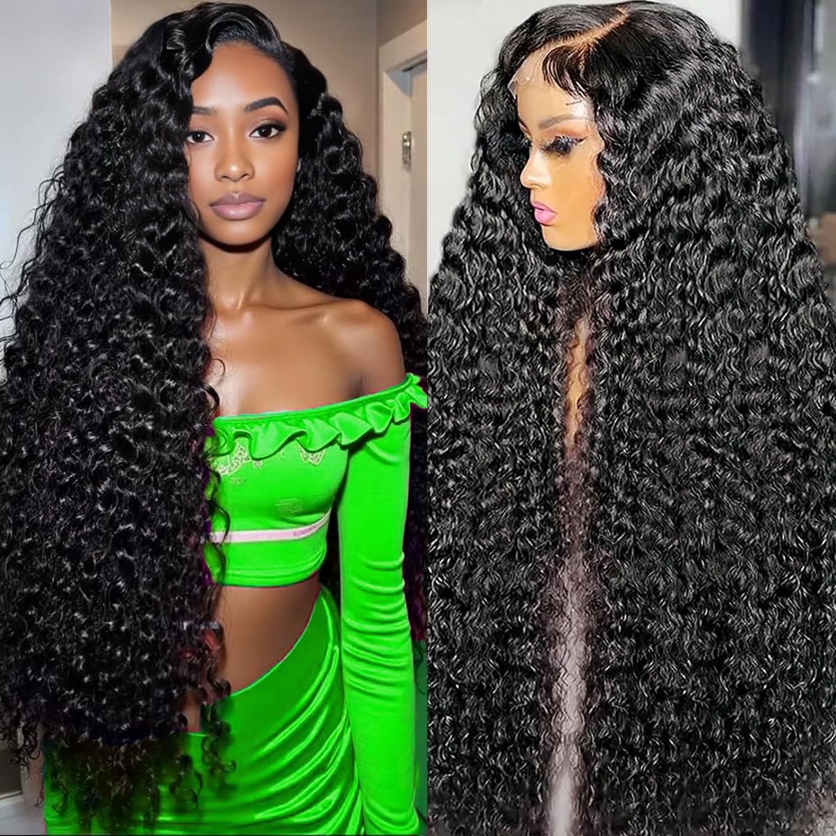 Deep Wave Bob Wig - 200 Density HD Lace Front Human Hair | Glueless Short Curly 12 Inch for Black Women