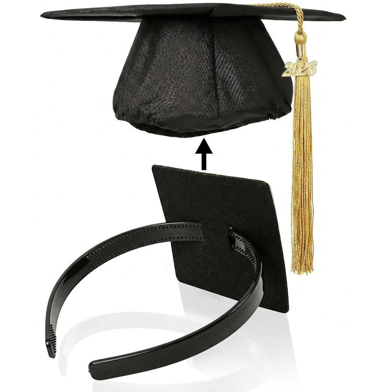 Graduation Cap Headband - Anti-Fall Hairband for Graduates | Perfect Gift for Students & Women