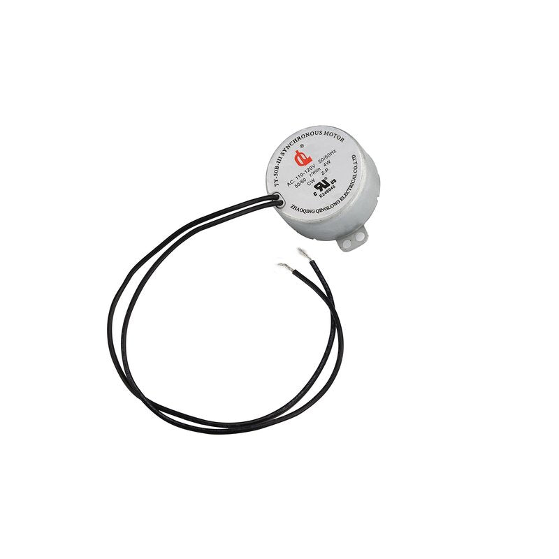 MANE TAME 33" Rotating Barber Pole with LED Lamp and Acrylic Outer Cylinder. Includes Wall Mount and Permanent-Magnet Synchronous Motor 110v