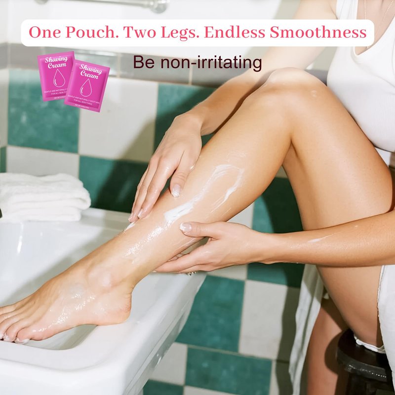 fafortune Womens Shaving Cream Bulk Travel,0.53oz Shave Gel for Women, Care Dry Skin Womens Shave Gel for Travel Guests